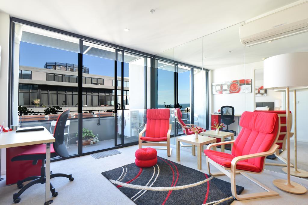 Staycentral - Spacious Seaviews Port Ville de Melbourne Chambre photo